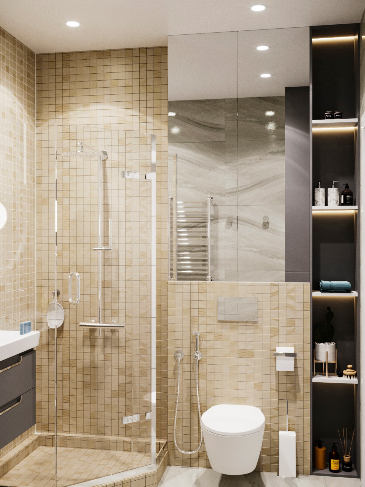 Дом 180 кв.м. в современном стиле.