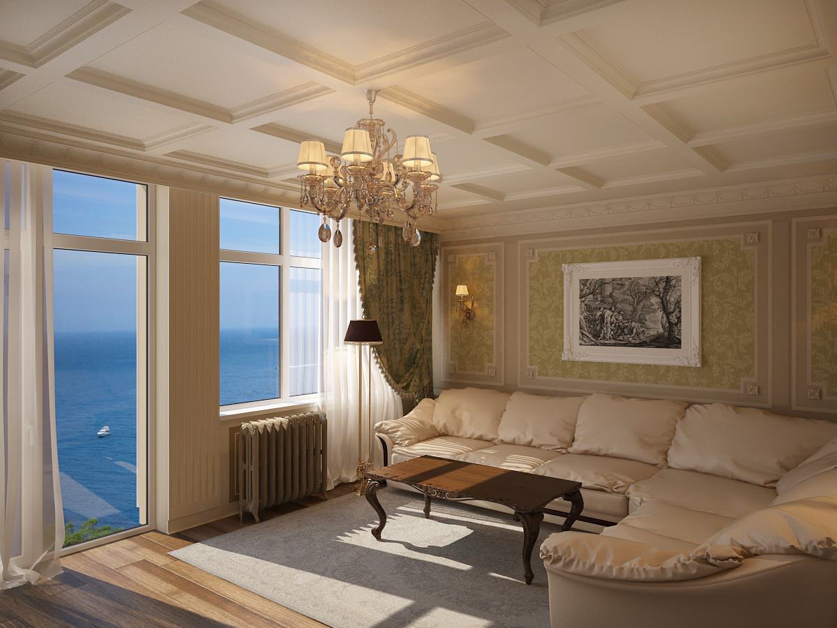 Living room in hotel