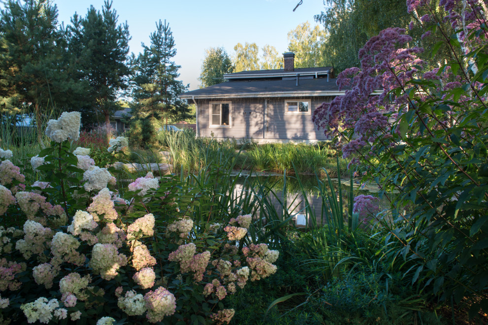 Озеро в лесу. Посёлок Приволье.