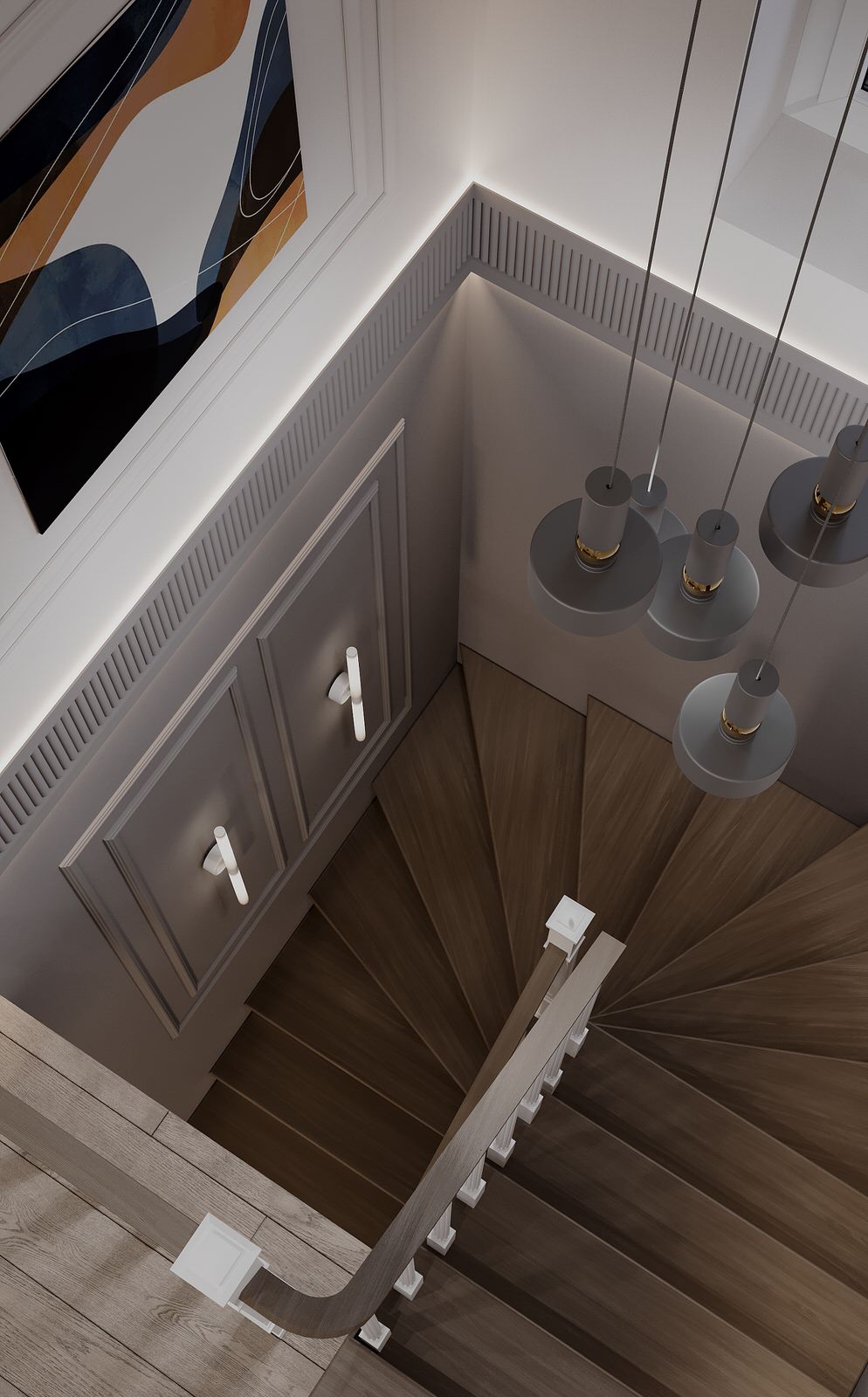 Дизайн дома в неоклассике