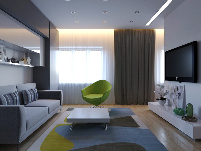 Обложка проекта: Квартира для молодой девушки