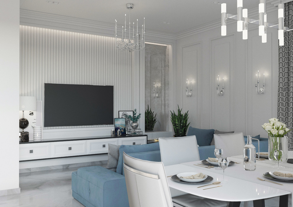 Обложка проекта: Пентхаус в ЖК Онегин (визуализация)