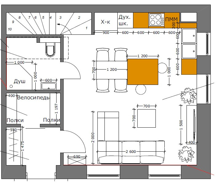 Обложка проекта: Таун-хаус в Подмосковье 2019