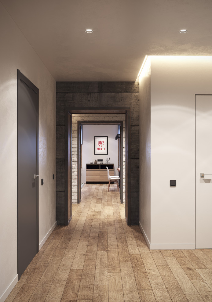 Дизайн квартиры в индустриальном стиле