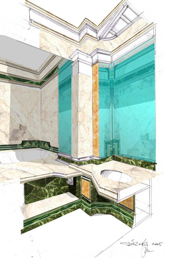 Эскизы - дизайн интерьера