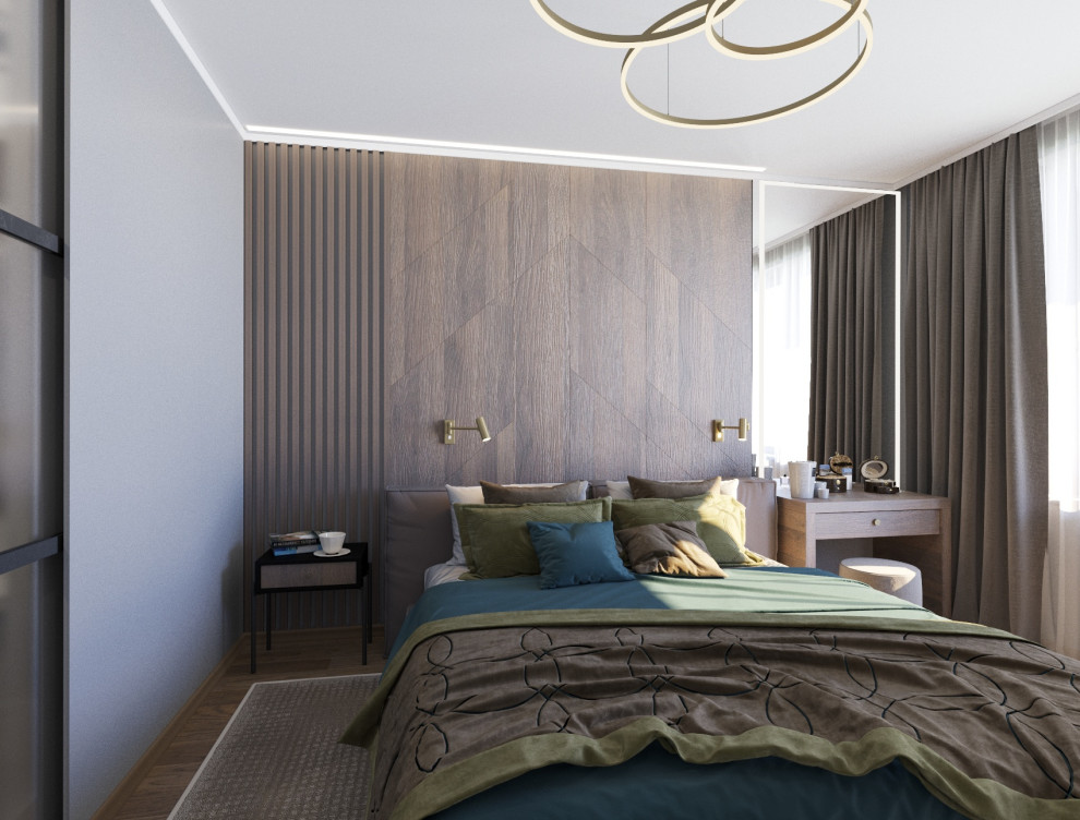 Современная квартира для молодожёнов