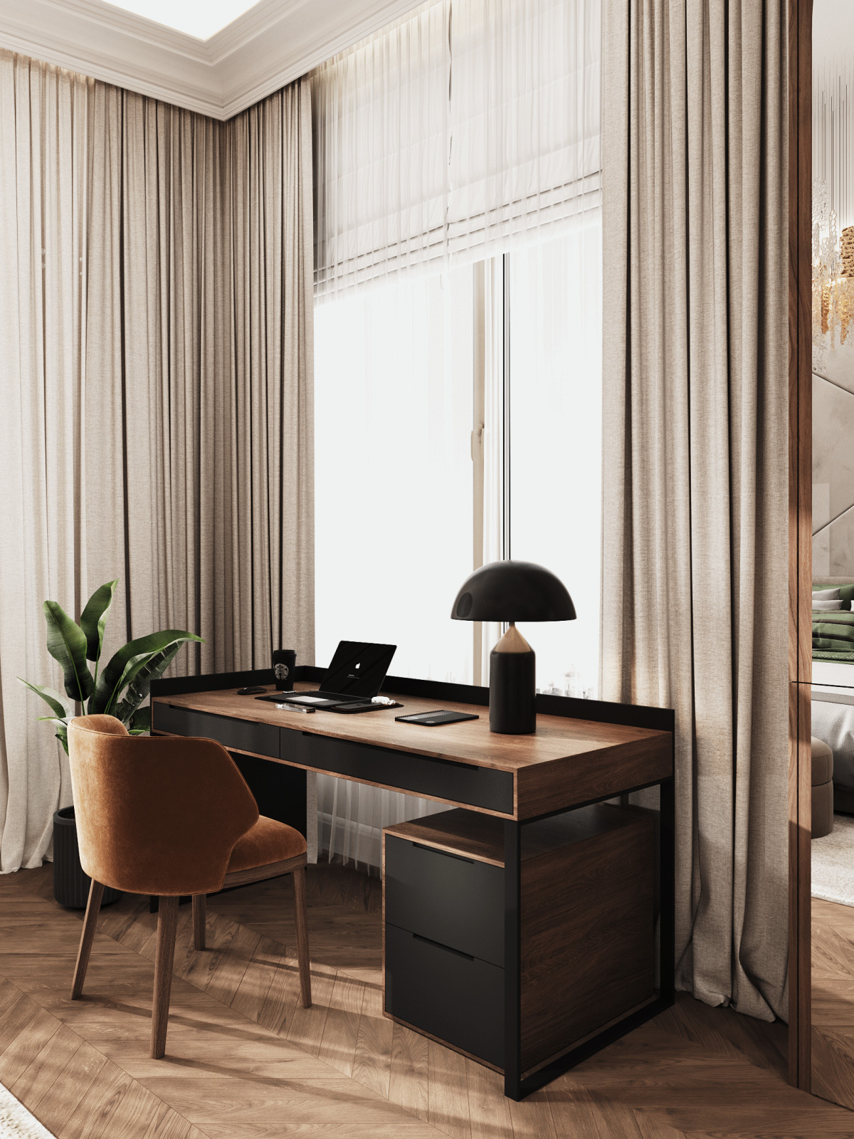 Современный интерьер на 200 кв.м.