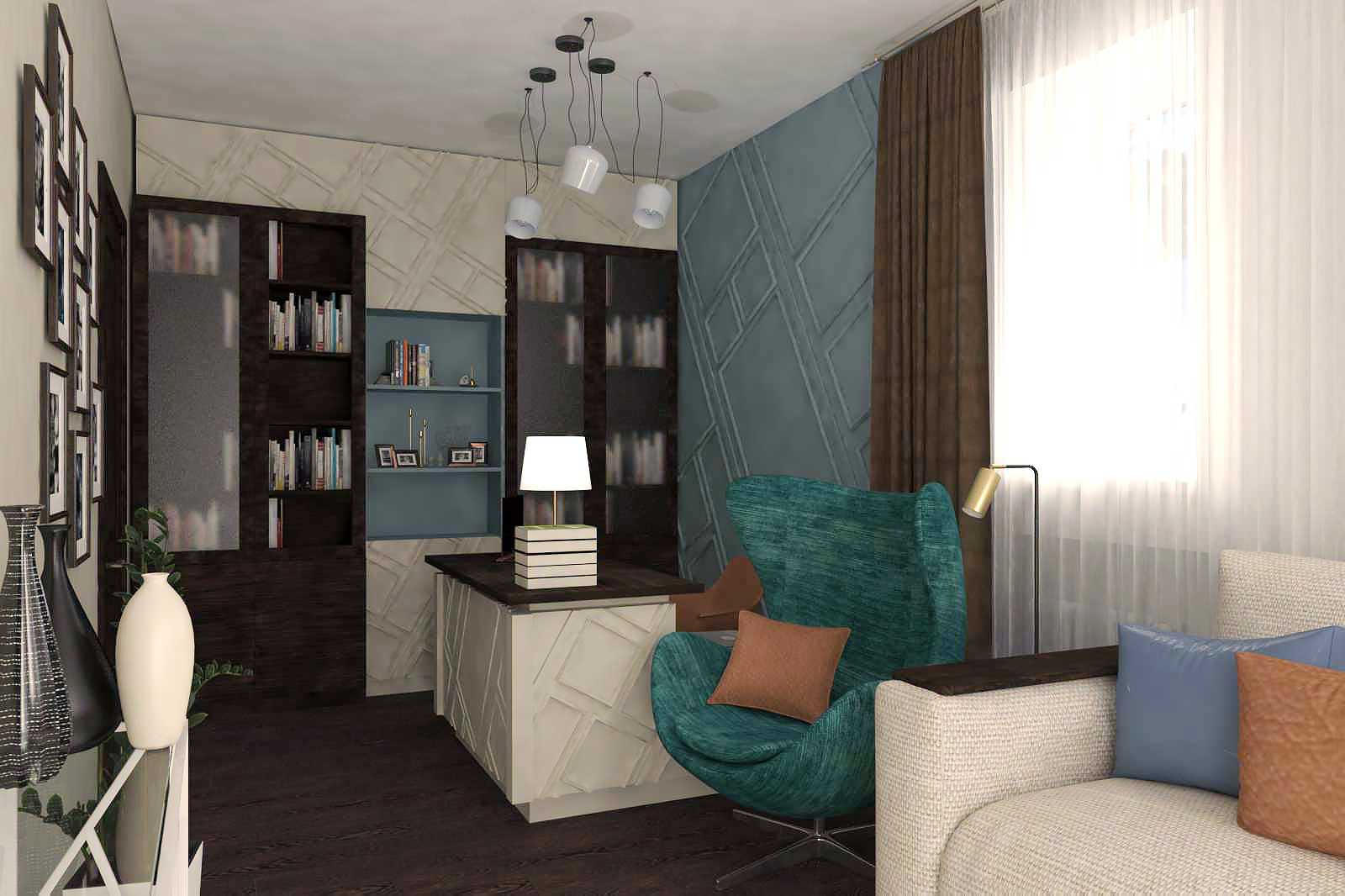 Кабинет в частном доме