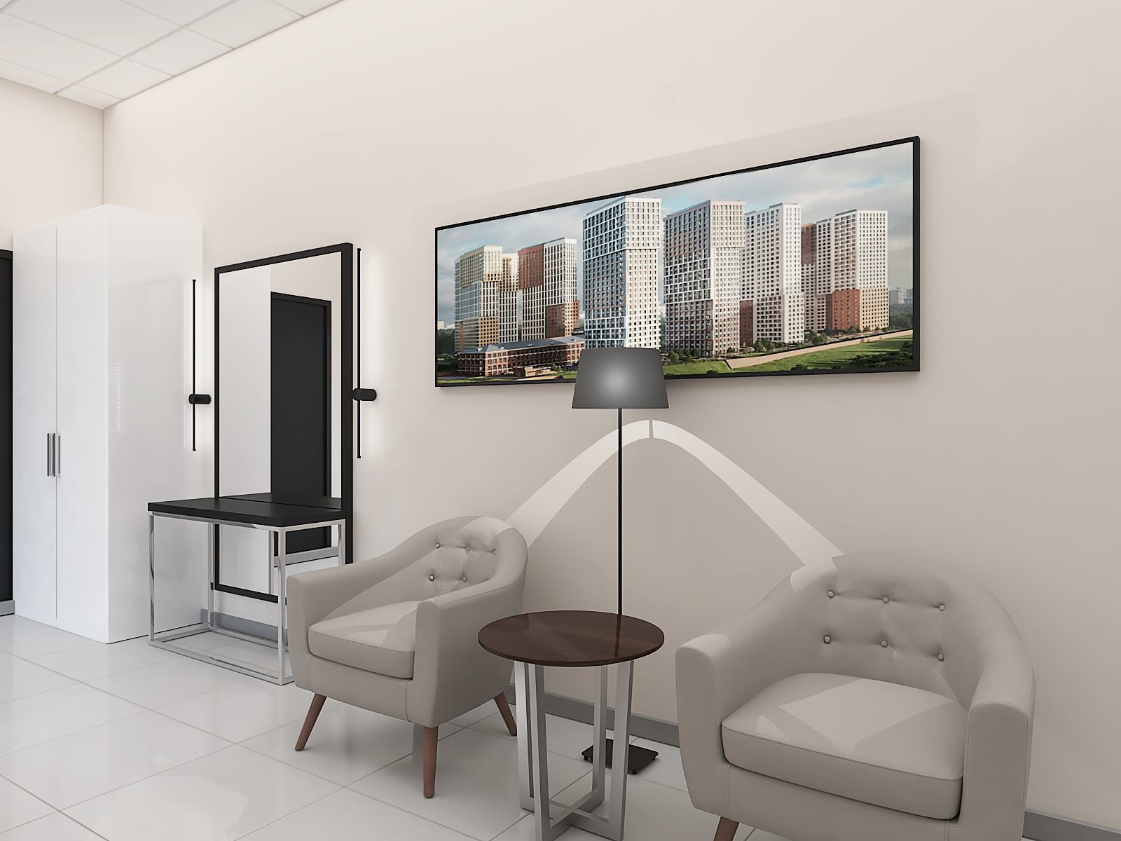 Обложка проекта: г.Москва, интерьер Офиса, м.Алексеевская