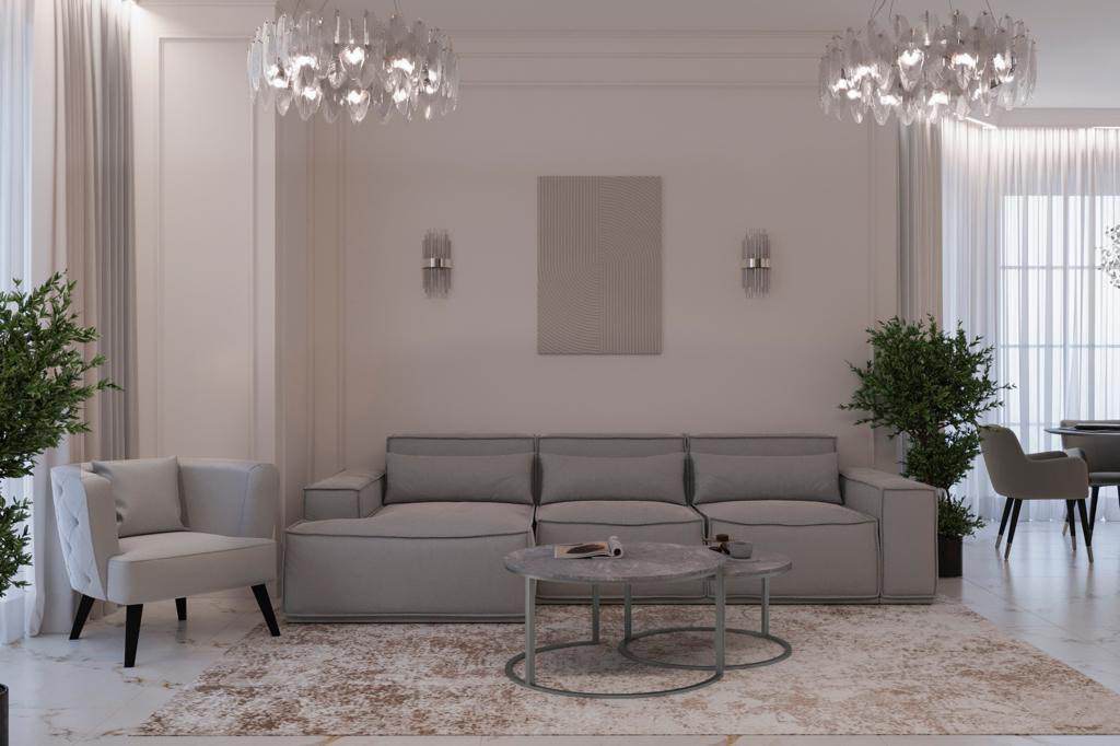 Кухня-гостиная 60 кв.м