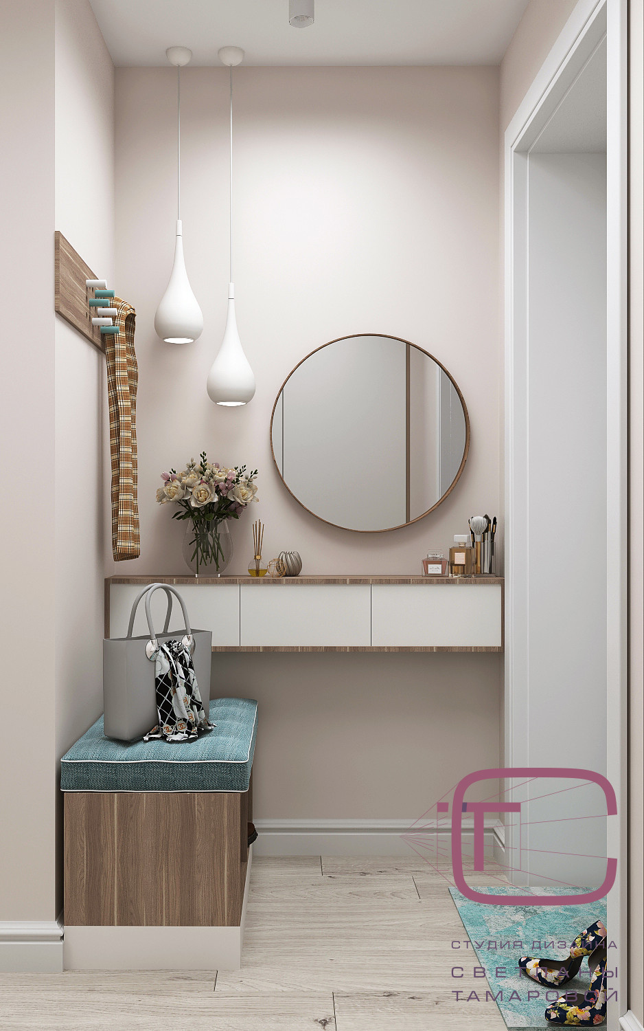 Дизайн интерьера квартиры по ул. Циолковского