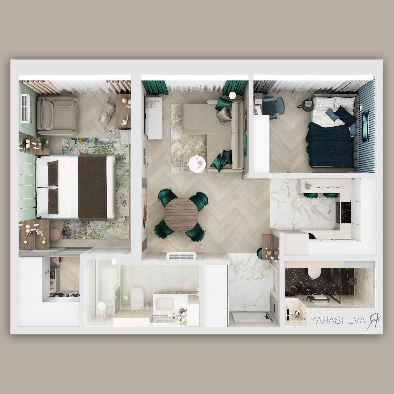 ЖК Freedom (Фридом) 54 м кв.