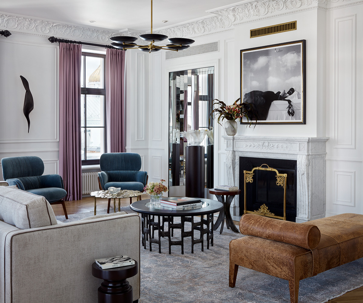 Фотосъемка интерьера апартаментов в центре Москвы для AD