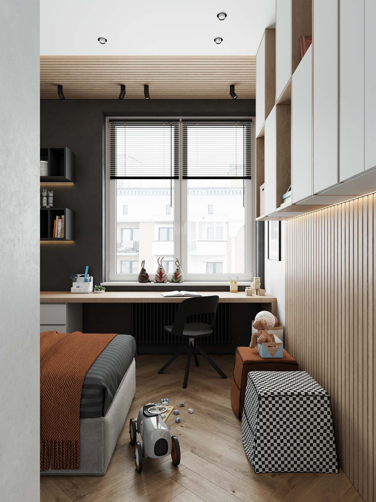 Дизайн трёхкомнатной квартиры в ЖК "Дом на Зелейной | Санкт-Петербург | Россия |