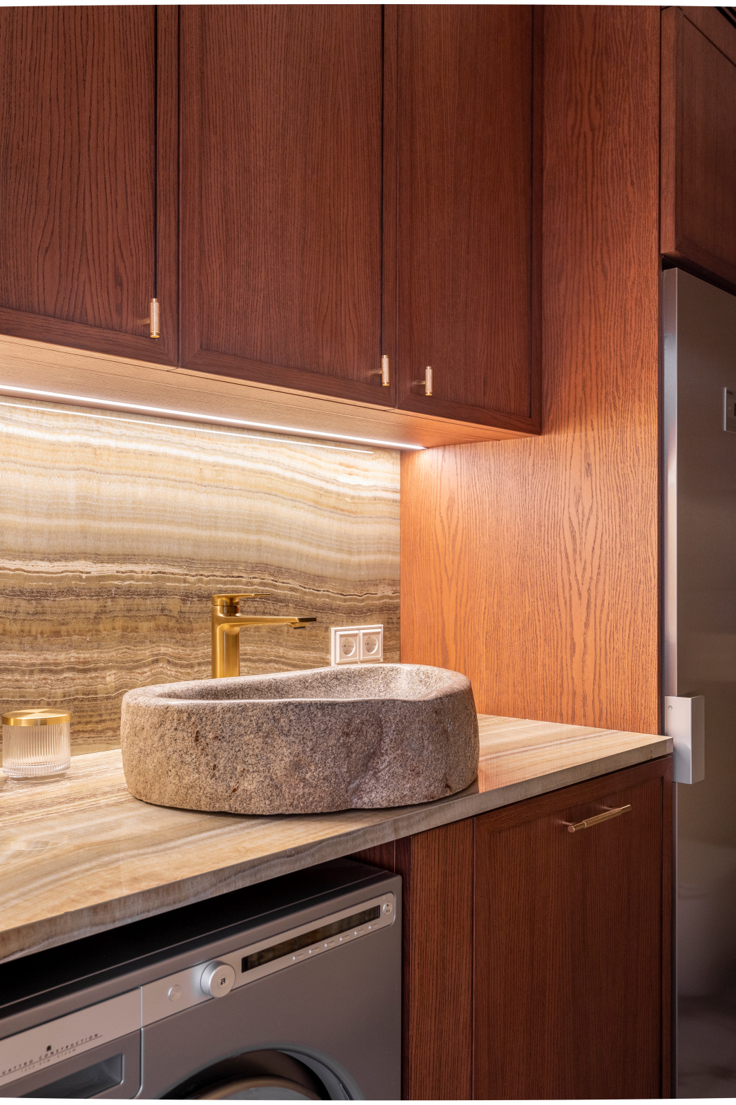 Квартира в пудровых тонах