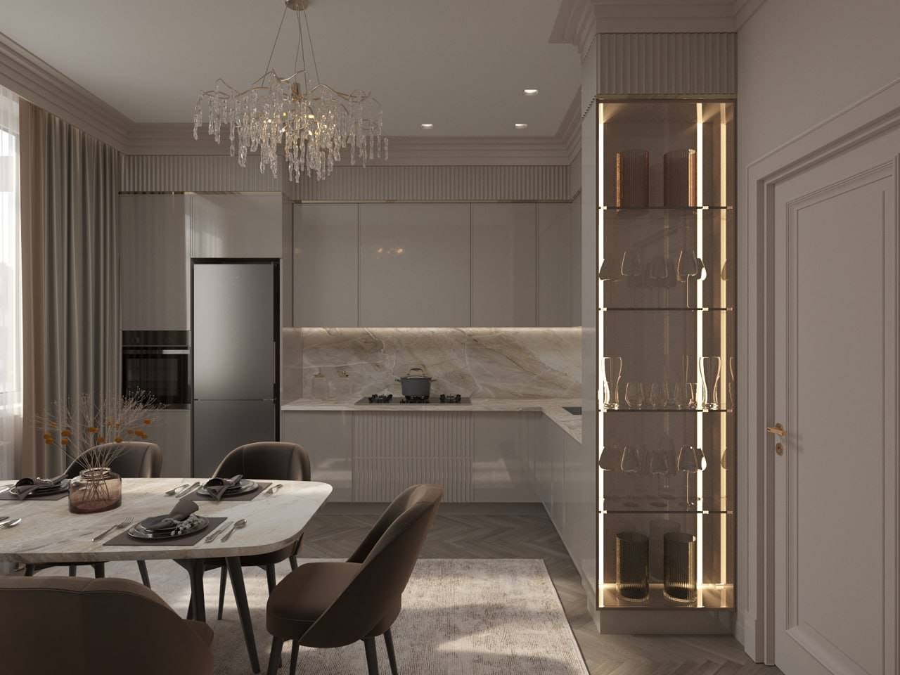 Проект частного интерьера