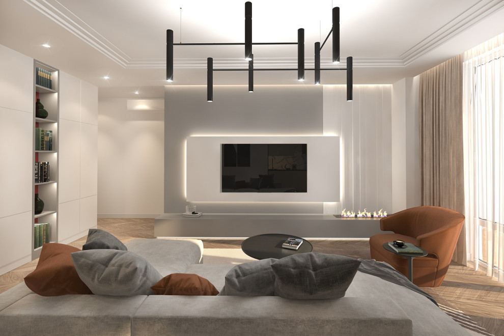 Обложка проекта: Квартира в современном стиле