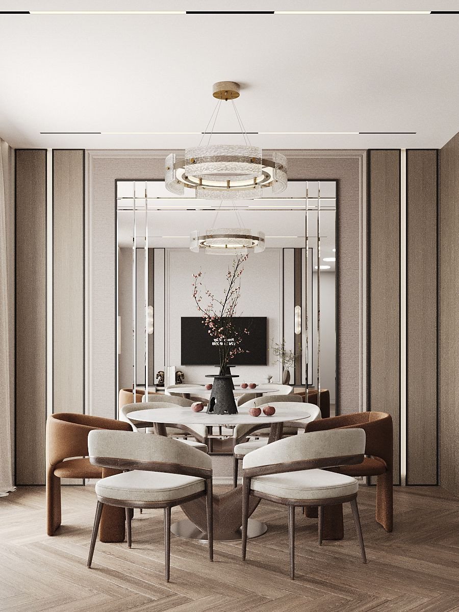 Современный интерьер с теплой атмосферой и эко-акцентами