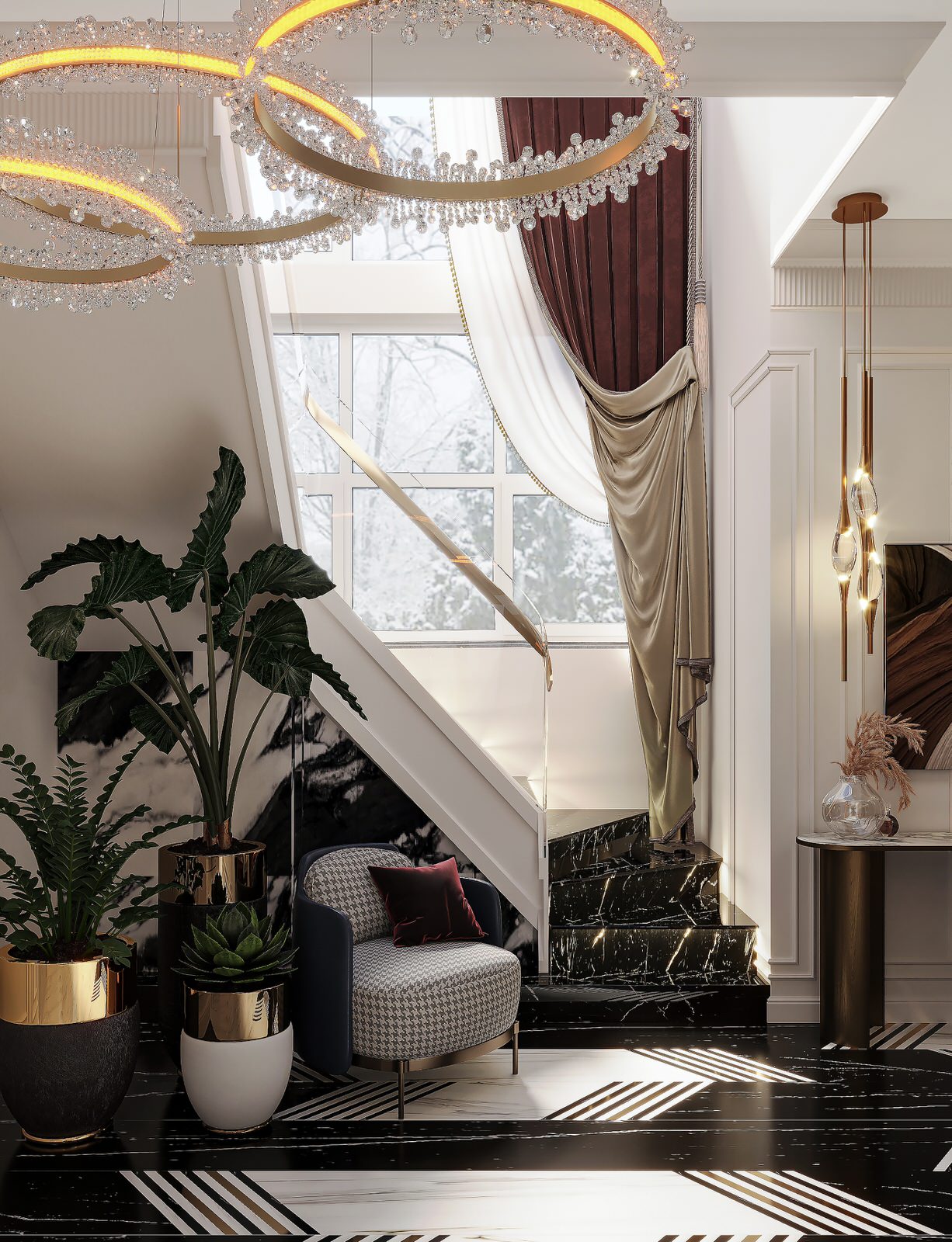 Интерьер частного дома в Краснодаре