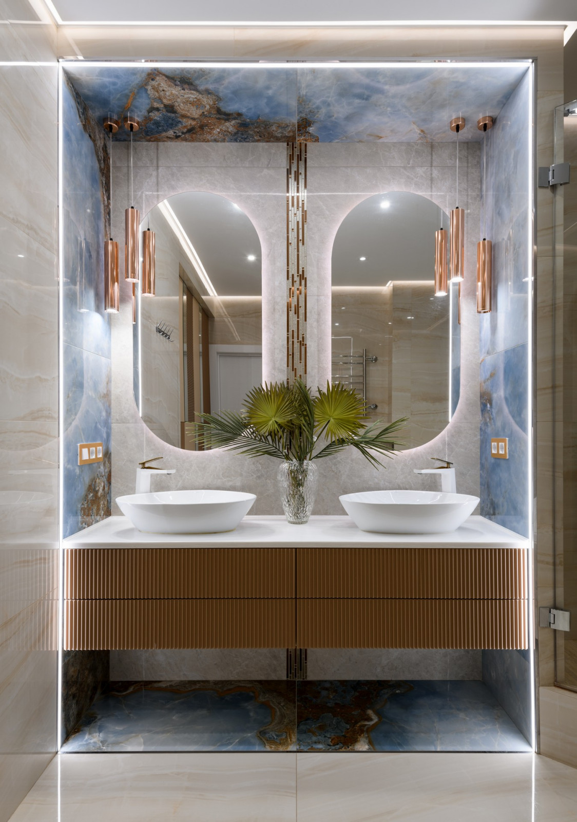 2022г. Фото квартиры 108 м2 в ЖК "Оазис"