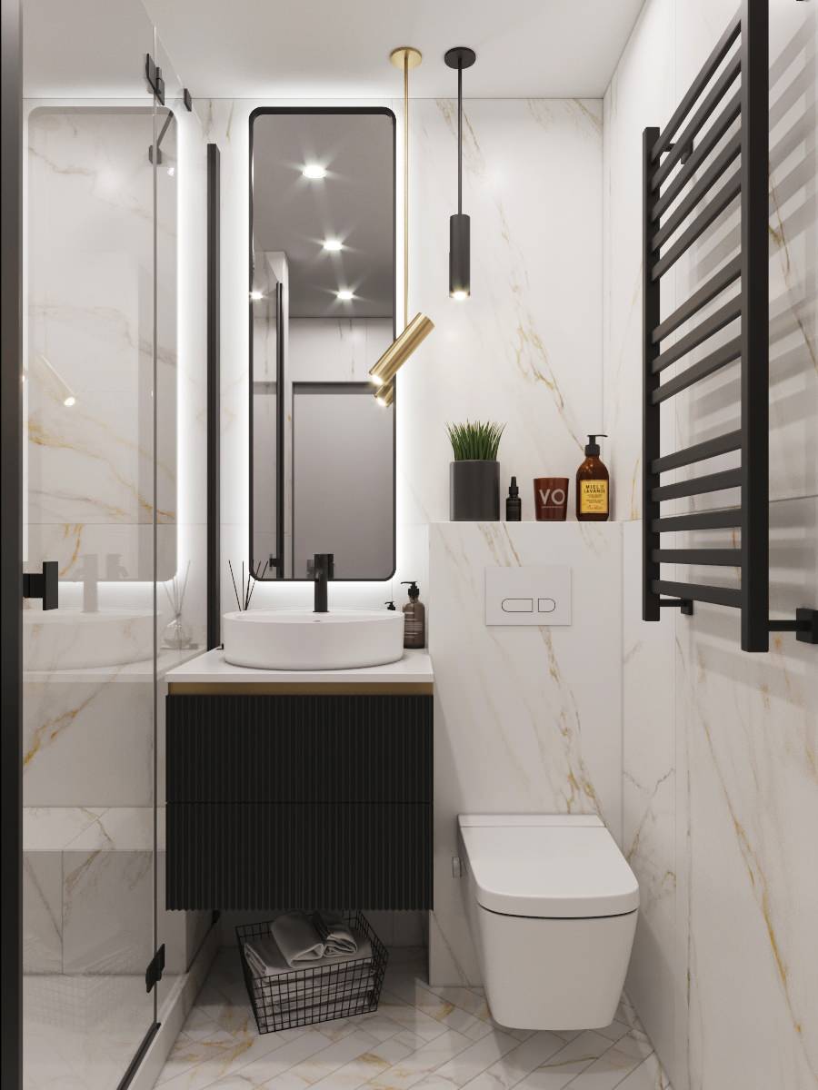 Квартира 43 метра в современном стиле