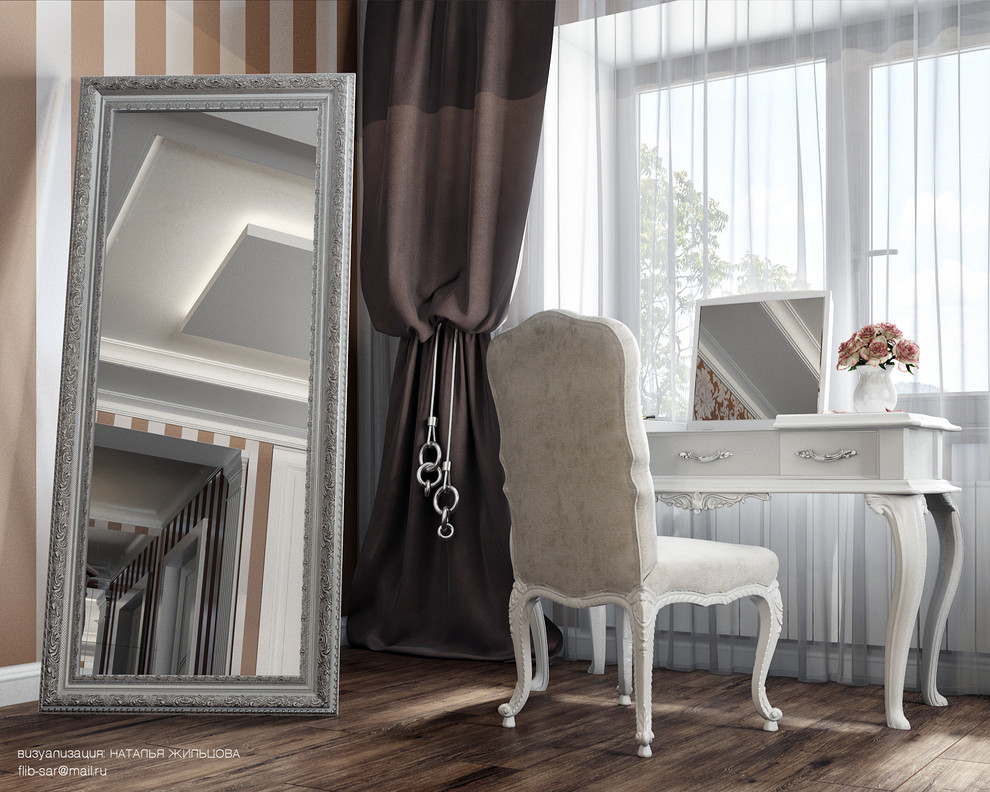 Визуализация интерьера частного дома общей площадью 336 кв.м.