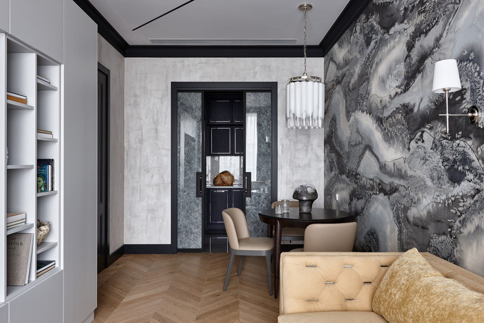 Дизайн двухкомнатной квартиры в ЖК Резиденции Архитекторов