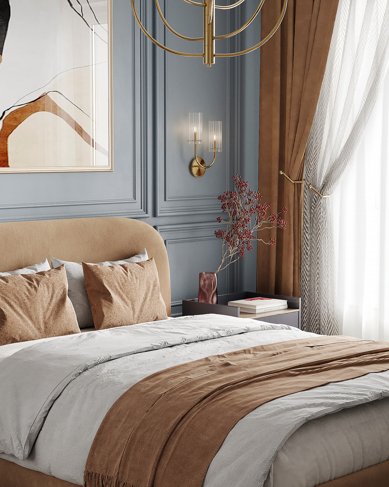 Дизайн проект квартиры в ЖК "Манхэттен"