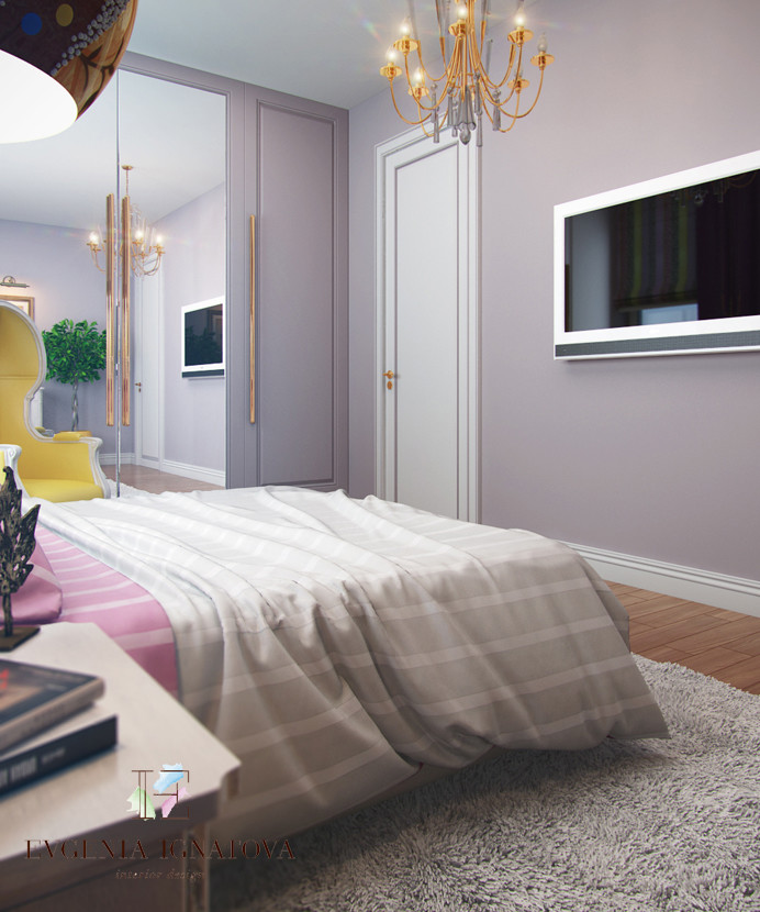 Life in color! Квартира в Сколково (135 кв м)