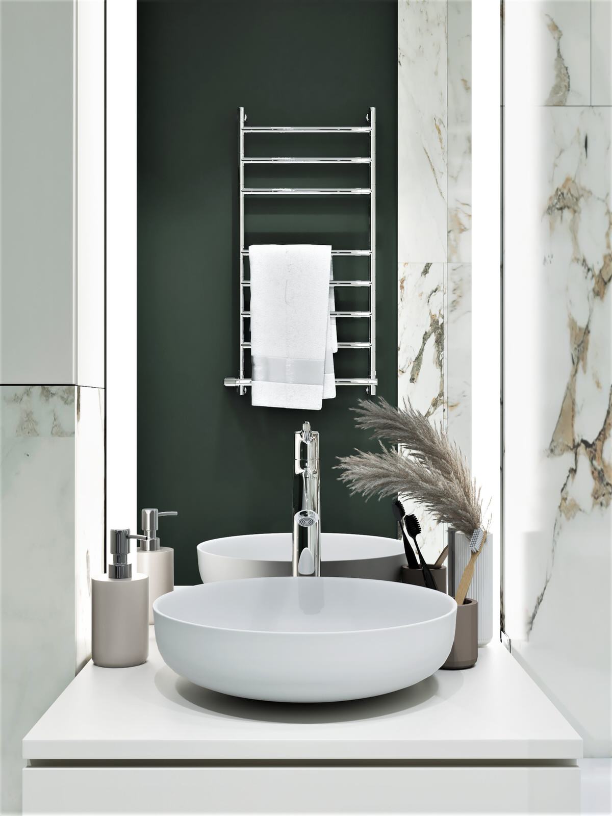 Двухкомнатная квартира площадью 66,3 м2 в ЖК Фестиваль Парк