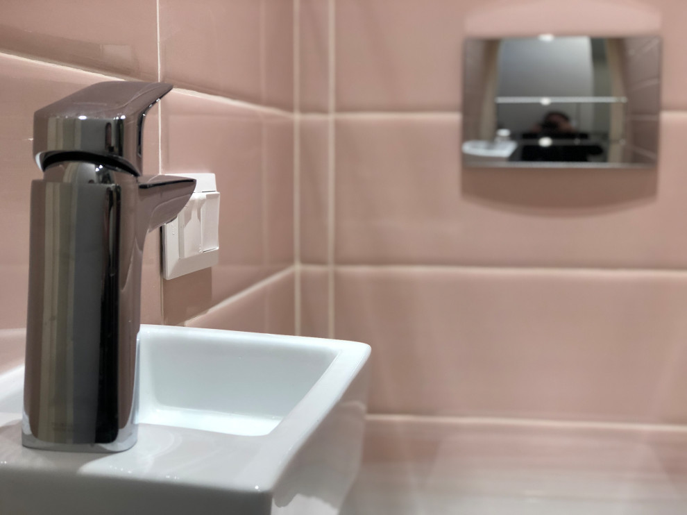 Фото реализации стиля "Пудровый минимализм"