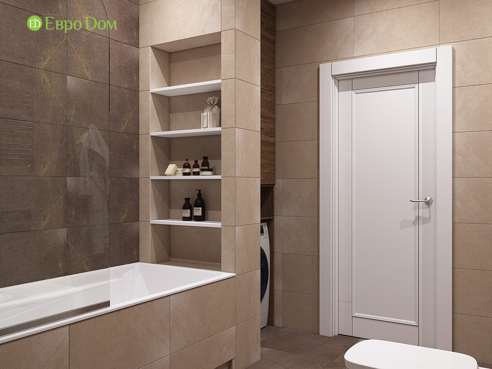 Дизайн трехкомнатной квартиры 120 кв. м в современном стиле