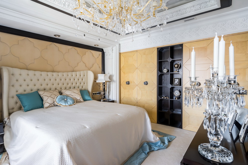 Интерьер квартиры в стиле современной классики с элементами Ар-Деко в Петербурге