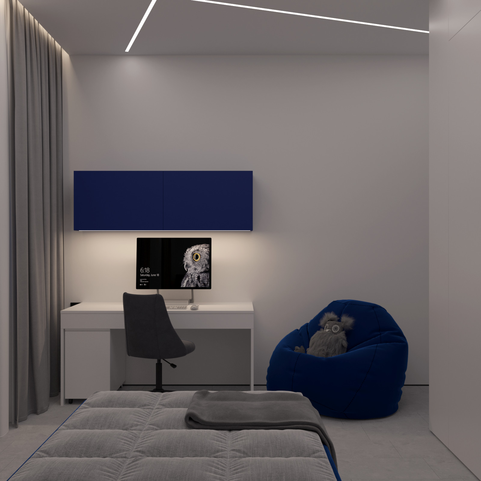 Дизайн-проект загородного дома 100 кв.м.