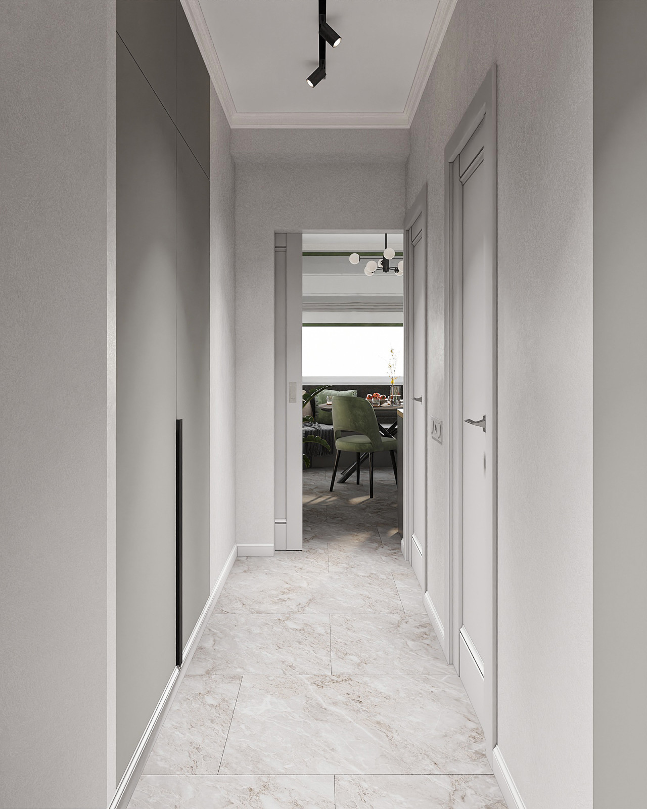 Квартира для одинокого мужчины в стиле лофт