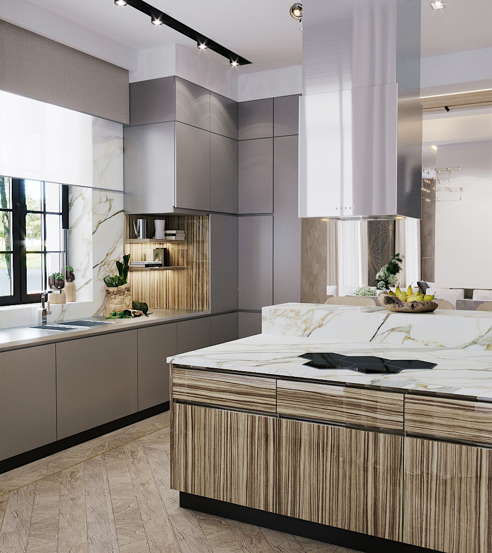 Дизайн-проект интерьера. Усадьба Каменка.