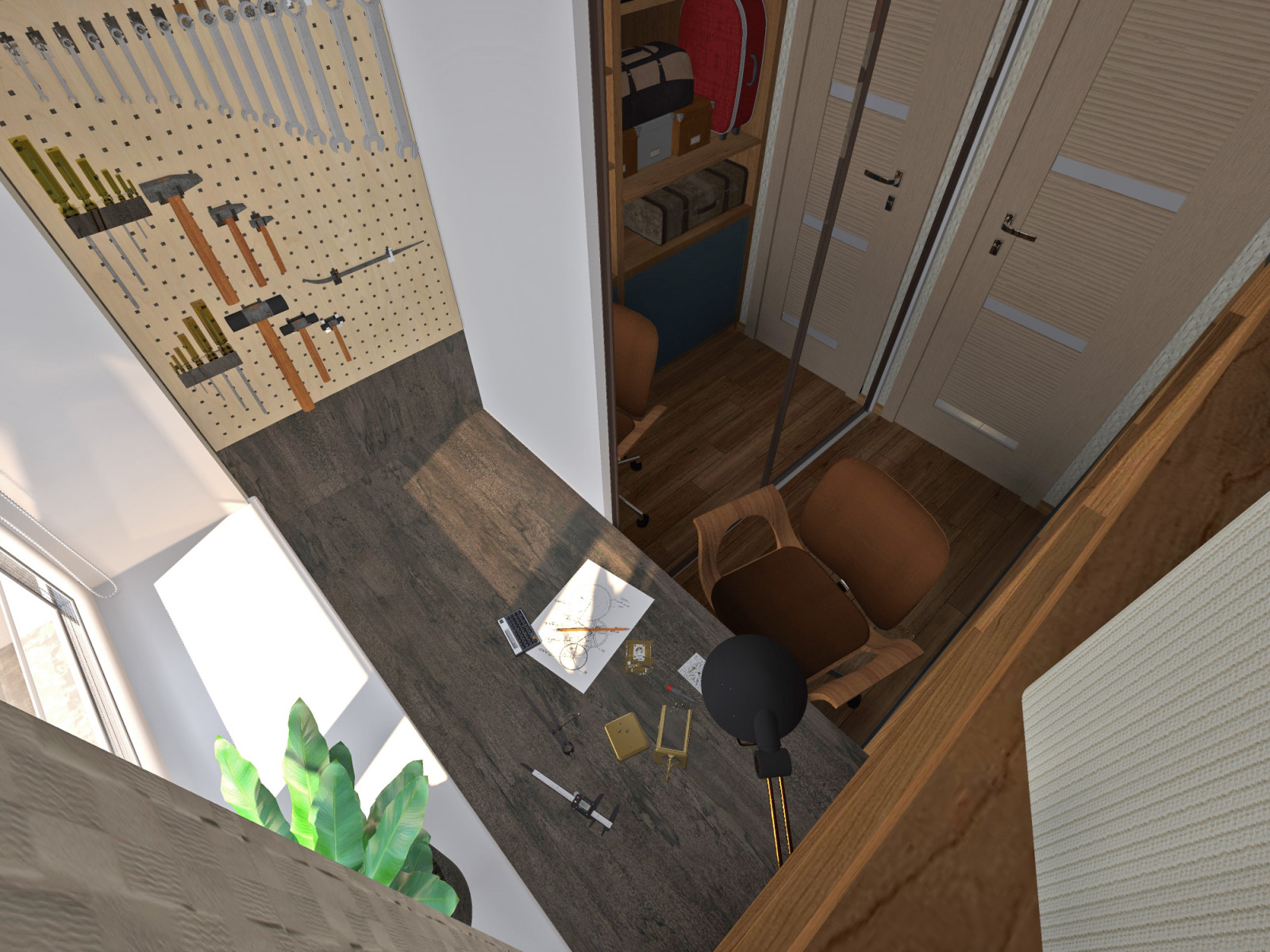 Кабинет-гардероб