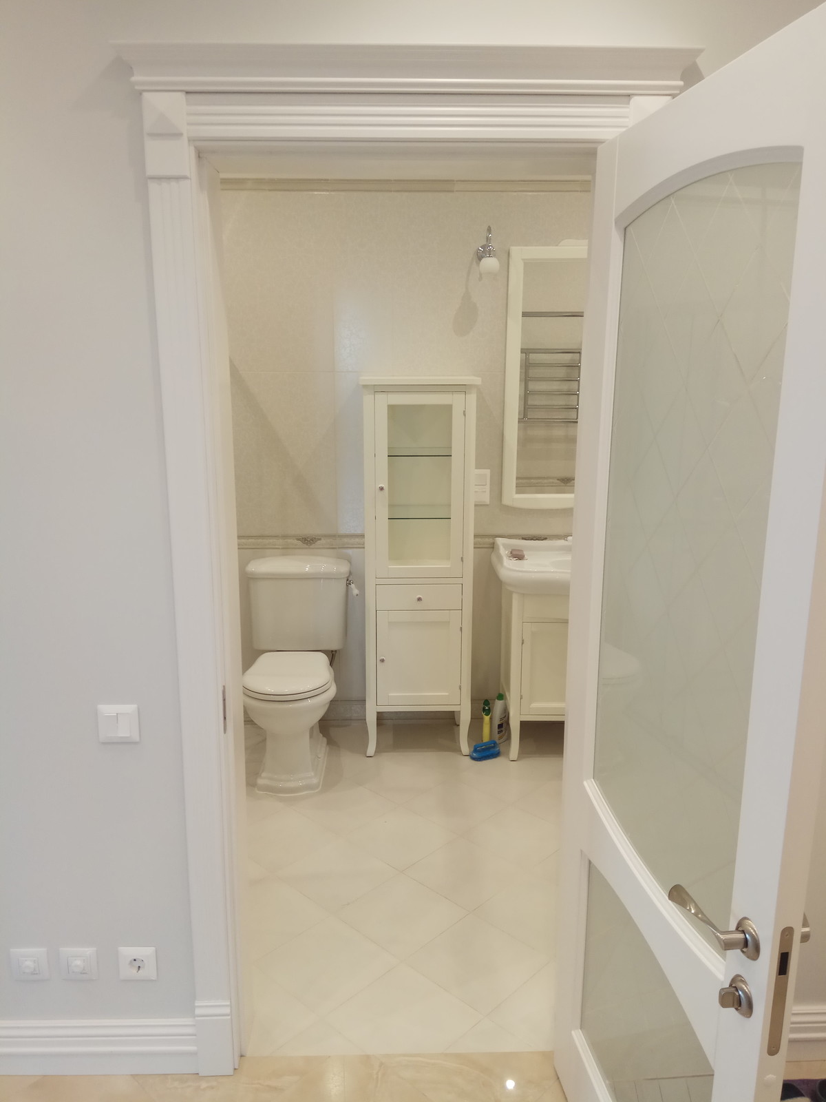 Ванная комната светлых тонов