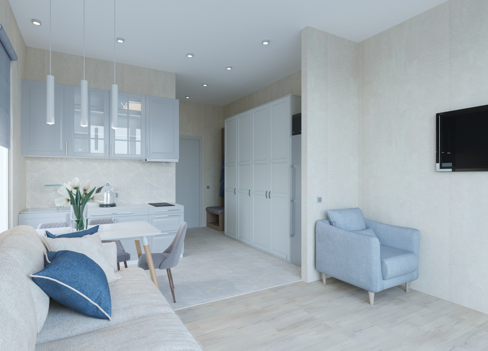 Студия свободной планировки, г. Сочи