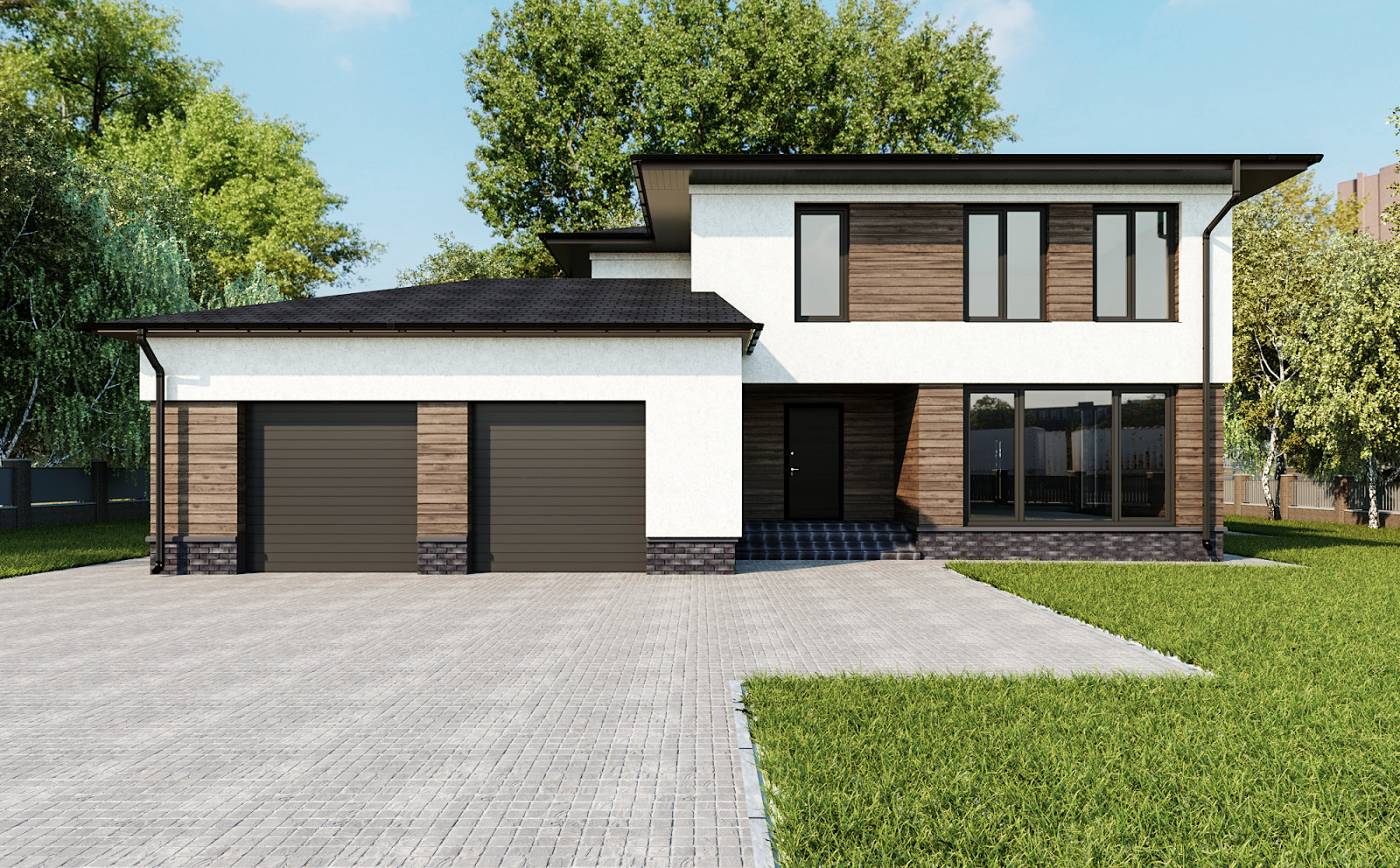 Обложка проекта: Дом в лесу