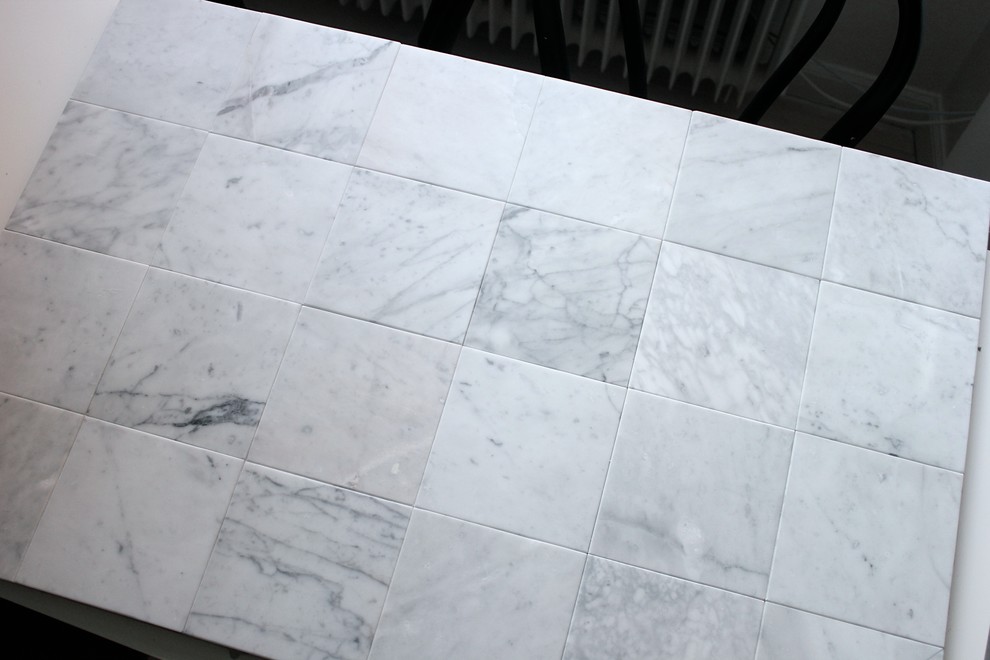 DIY: Входной коврик «под мрамор» своими руками