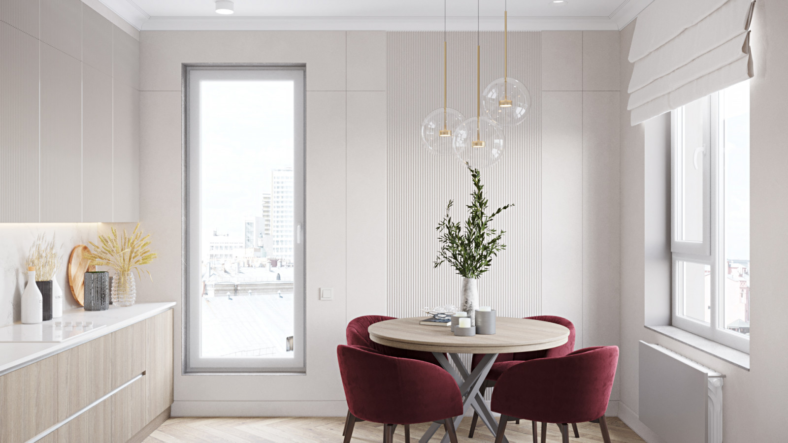 Квартира с террасой в ЖК Европейский берег 107 кв.м.