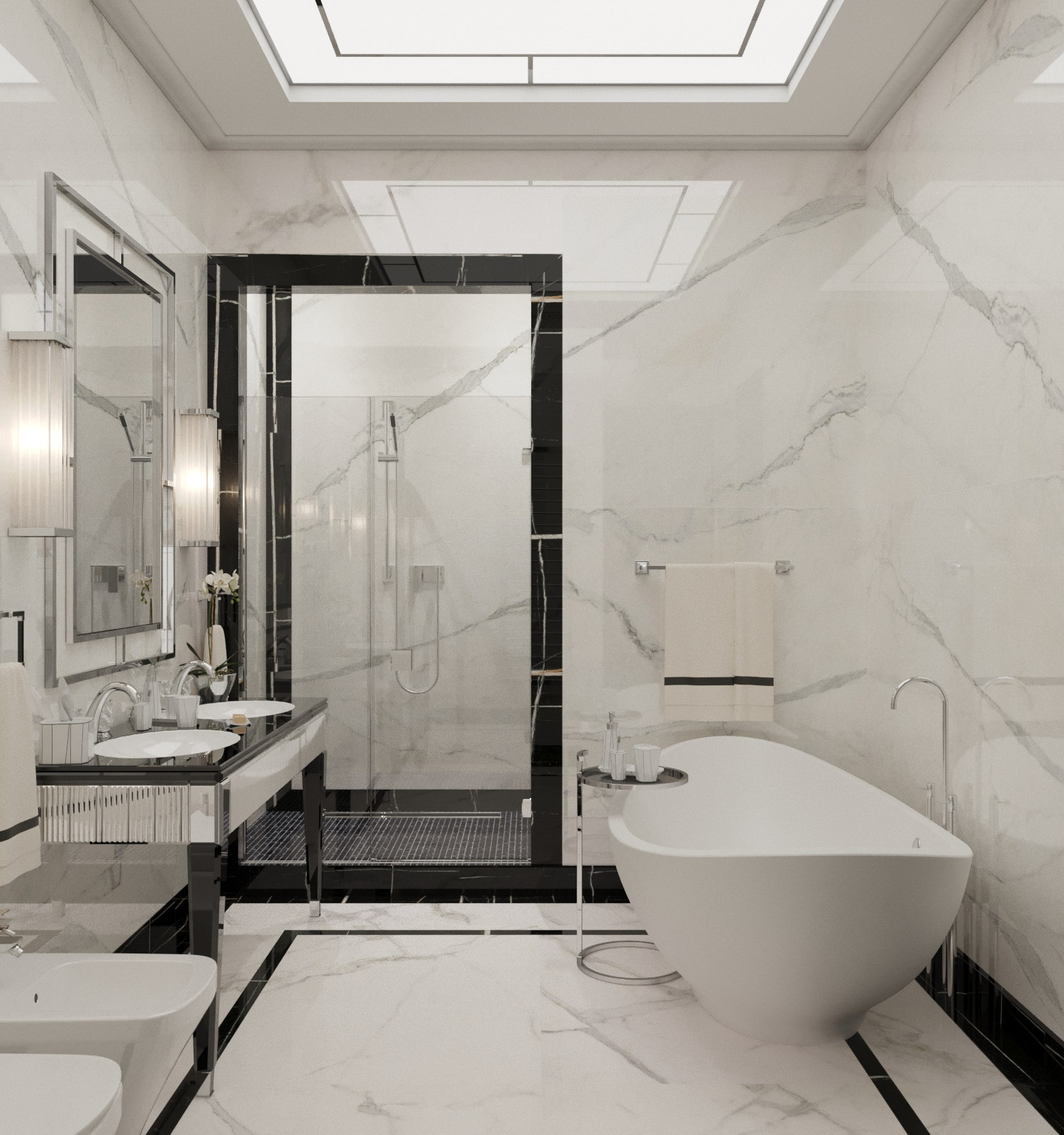 Квартира 170 м² в ЖК «Смольный парк»