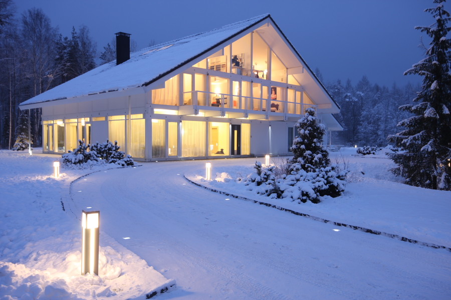 Дом с бассейном по индивидуальному проекту