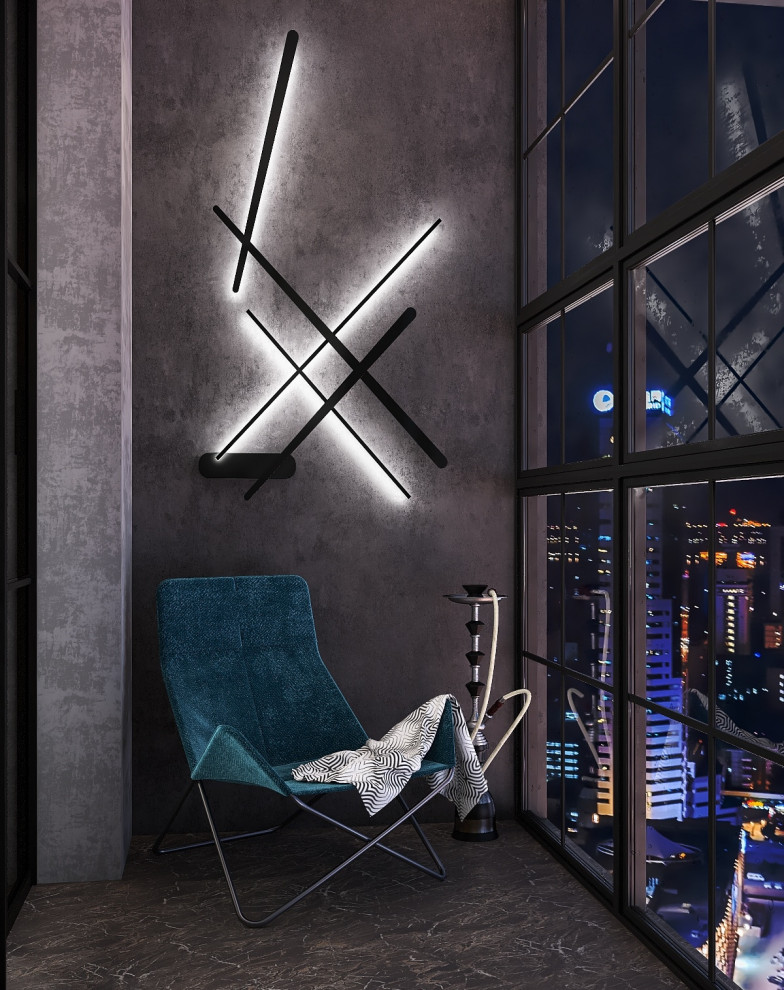 Брутальная двушка для холостяка