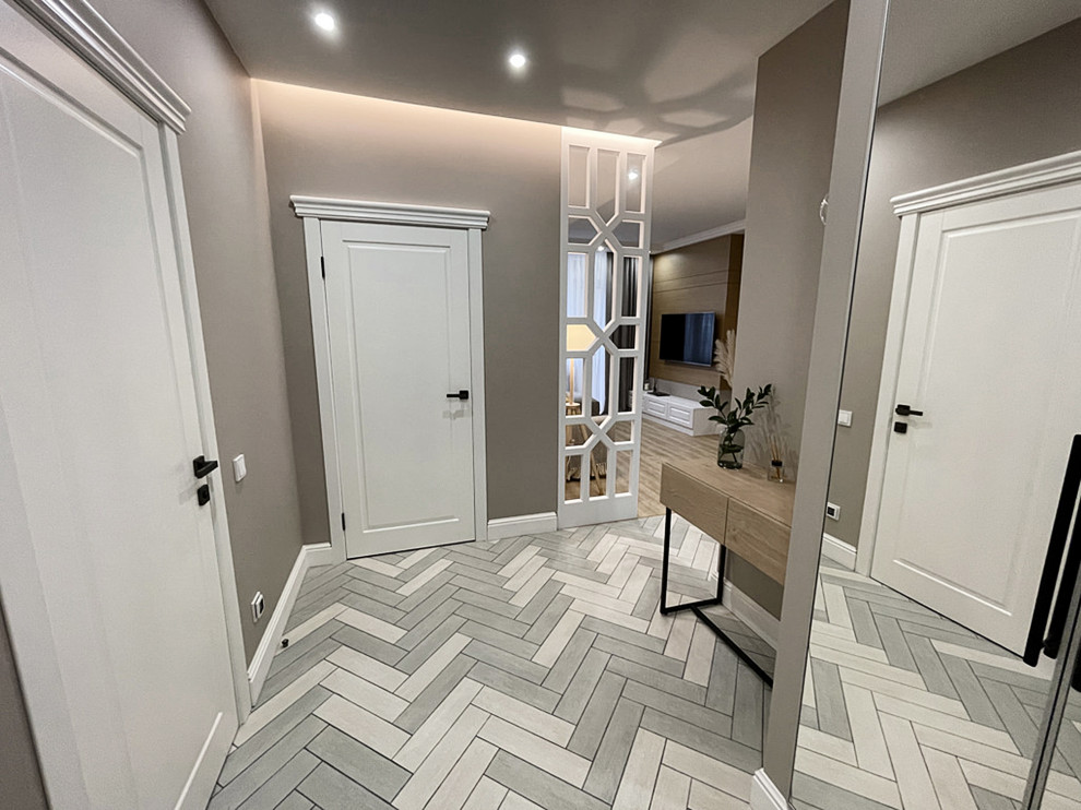 Реализованный проект квартиры с солнечными акцентами.