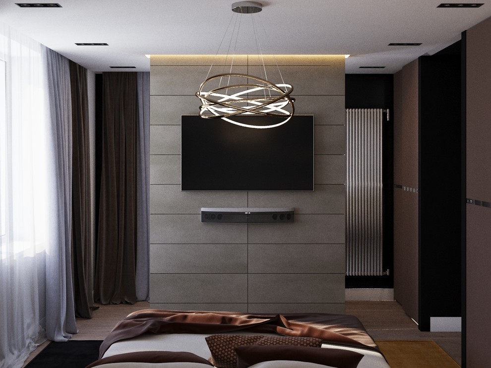 Обложка проекта: Москва 2016 г., Интерьер квартиры расположенной в ЖК Московский