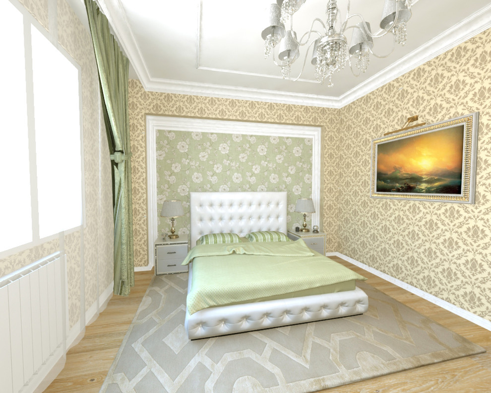 Обложка проекта: Спальня в классическом стиле