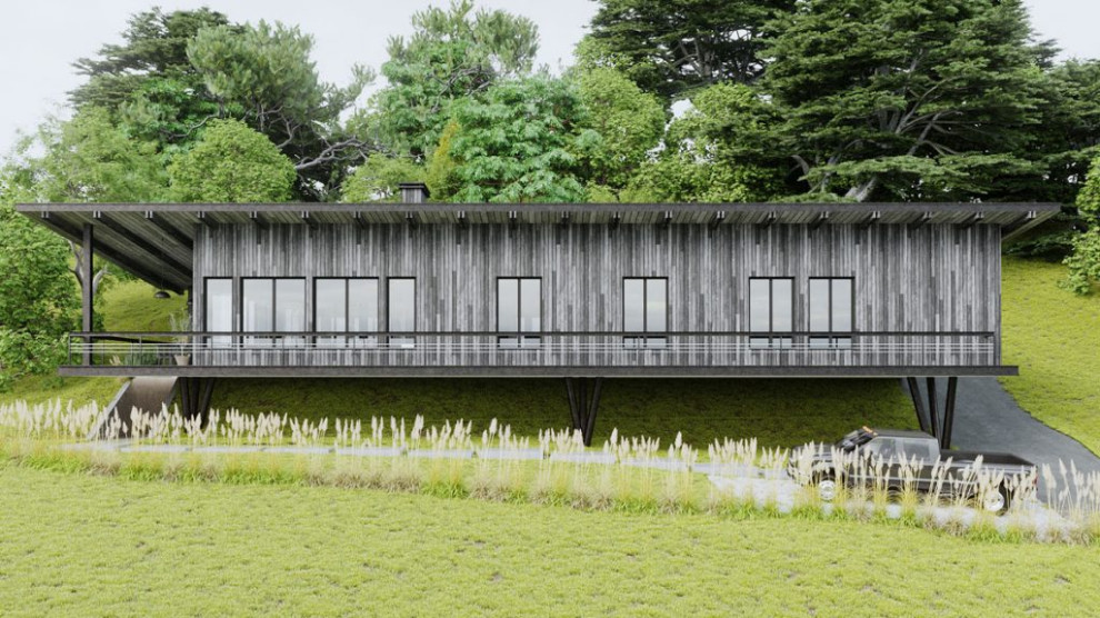 Проект дома в стиле Лофт