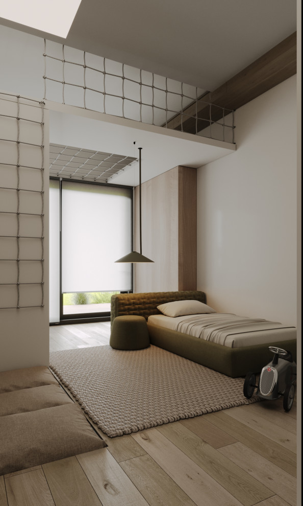 Детская из проекта загородного дома The CUBE